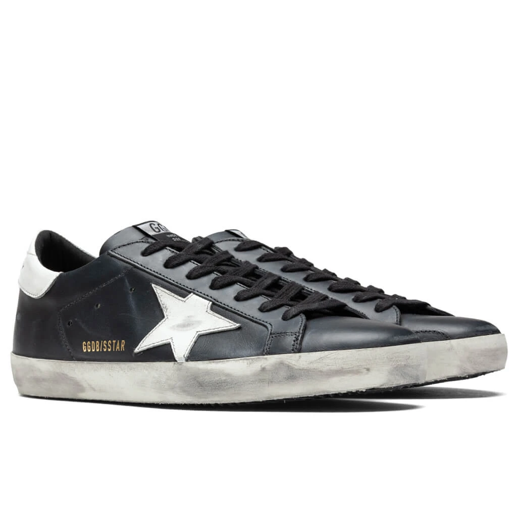 Golden Goose Super-Star Sneakers - Black/White 2 Golden Goose Super-Star Sneakers - Black/White - Image 2