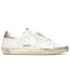 Golden Goose Super-Star Sneakers - White/Gold