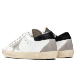 Golden Goose Super-Star Sneakers - White/Ice/Black 6 Golden Goose Super-Star Sneakers - White/Ice/Black -Best Shoes Shop golden goose sneakers superstar whiteiceblack 3