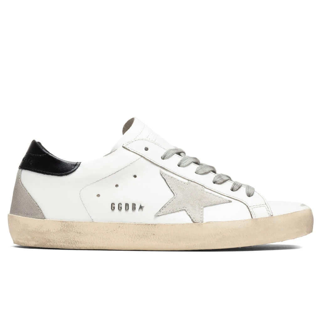 Golden Goose Super-Star Sneakers - White/Ice/Black 1 Golden Goose Super-Star Sneakers - White/Ice/Black