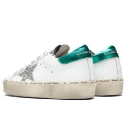 Golden Goose Women's Hi Star - White/Silver/Aquamarine -Best Shoes Shop golden goose womens hi star whitesilveraquamarine 3