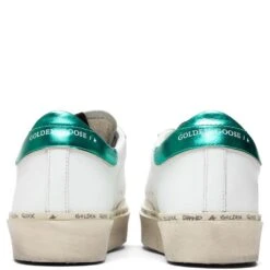 Golden Goose Women's Hi Star - White/Silver/Aquamarine -Best Shoes Shop golden goose womens hi star whitesilveraquamarine 4