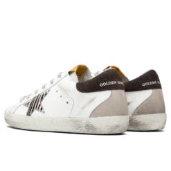 Golden Goose Women's Super-Star Sneakers - White/Black/Zebra/Coffee 6 Golden Goose Women's Super-Star Sneakers - White/Black/Zebra/Coffee -Best Shoes Shop golden goose womens superstar whiteblackzebracoffee 3