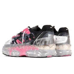 Maison Margiela Fusion Sneaker Low Top - Black/White/Pink -Best Shoes Shop maison margiela fusion sneaker low top blackwhitepink 3