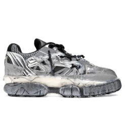 Maison Margiela Fusion Sneaker Low Top - Silver/Black