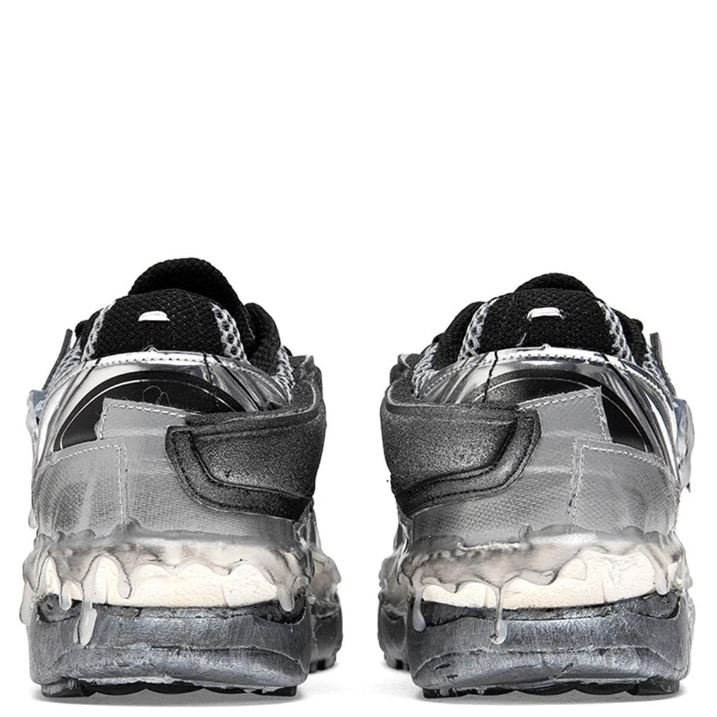 Maison Margiela Fusion Sneaker Low Top - Silver/Black 4 Maison Margiela Fusion Sneaker Low Top - Silver/Black - Image 4