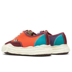 Baker Low OG Sole Overdyed Sneaker - Orange -Best Shoes Shop maison mihara yasuhiro original sole overdyed lowcut sneaker orange 3