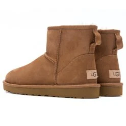Ugg Women's Classic Mini II Boot - Chestnut -Best Shoes Shop ugg womens classic mini ii boot chestnut 3