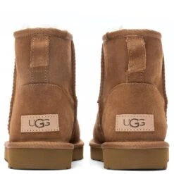 Ugg Women's Classic Mini II Boot - Chestnut -Best Shoes Shop ugg womens classic mini ii boot chestnut 4
