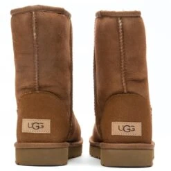 Ugg Women's Classic Short II Boot - Chestnut -Best Shoes Shop ugg womens classic short ii boot chestnut 4